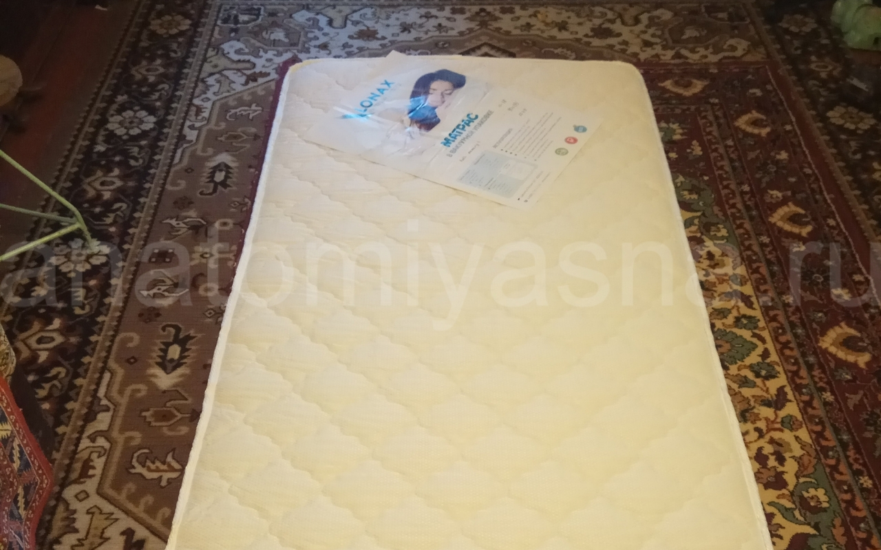 отзыв о Матрас Lonax Скрученные Roll Memory 4